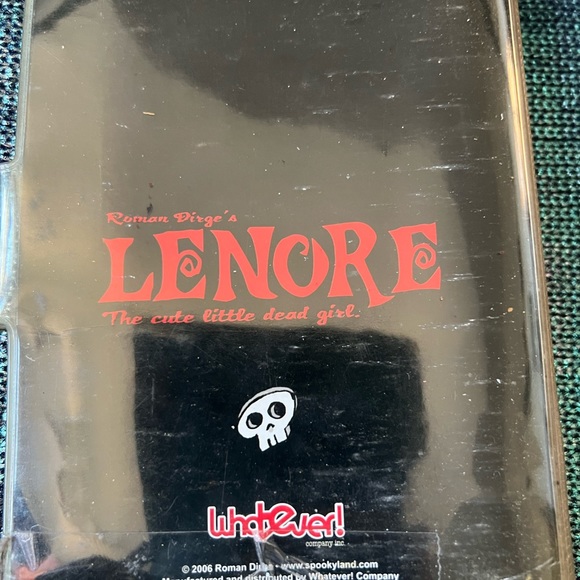 Lenore Cute Little Dead Girl By Roman Dirge Planner/organizer Very RARE!Vintage - Picture 8 of 12